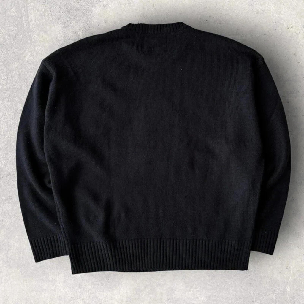 Frizmworks Pup Sketch Knit Black XL