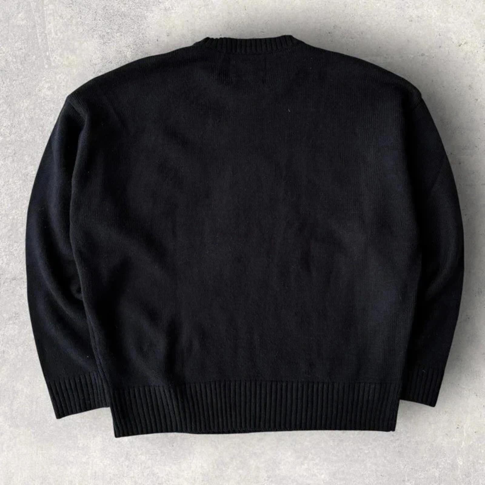 Frizmworks Pup Sketch Knit Black XL
