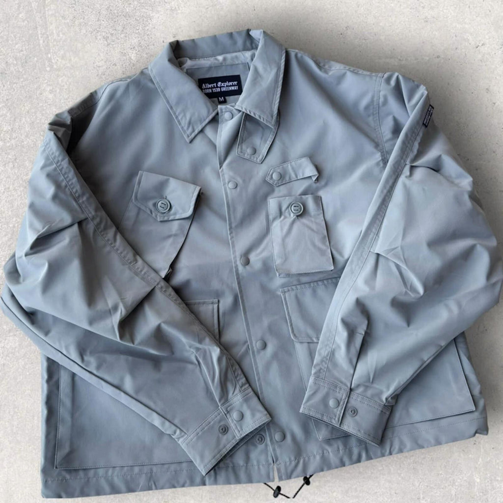 Uniform Bridge Utility Trekking Overshirt Slate M