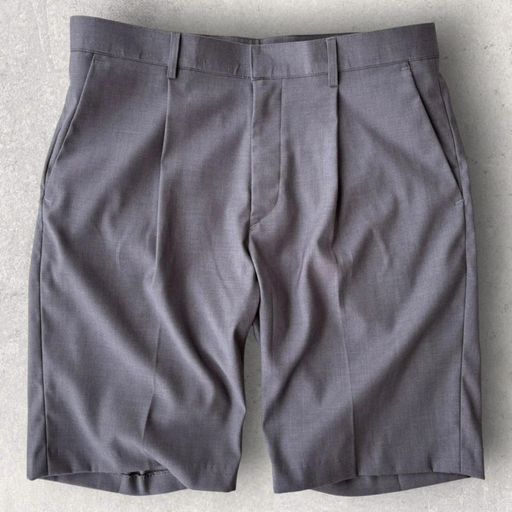 Uniform Bridge Pleated Dress Short Grey W30