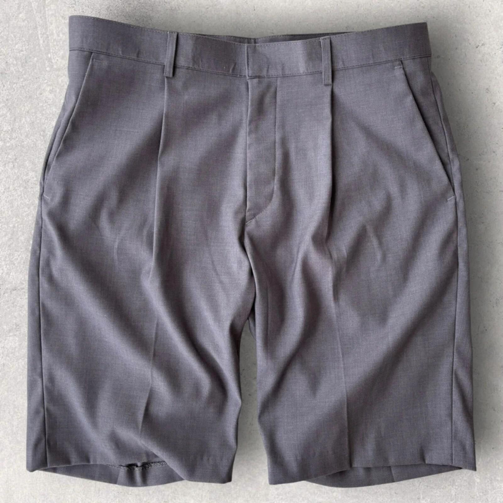 Uniform Bridge Pleated Dress Short Grey W30