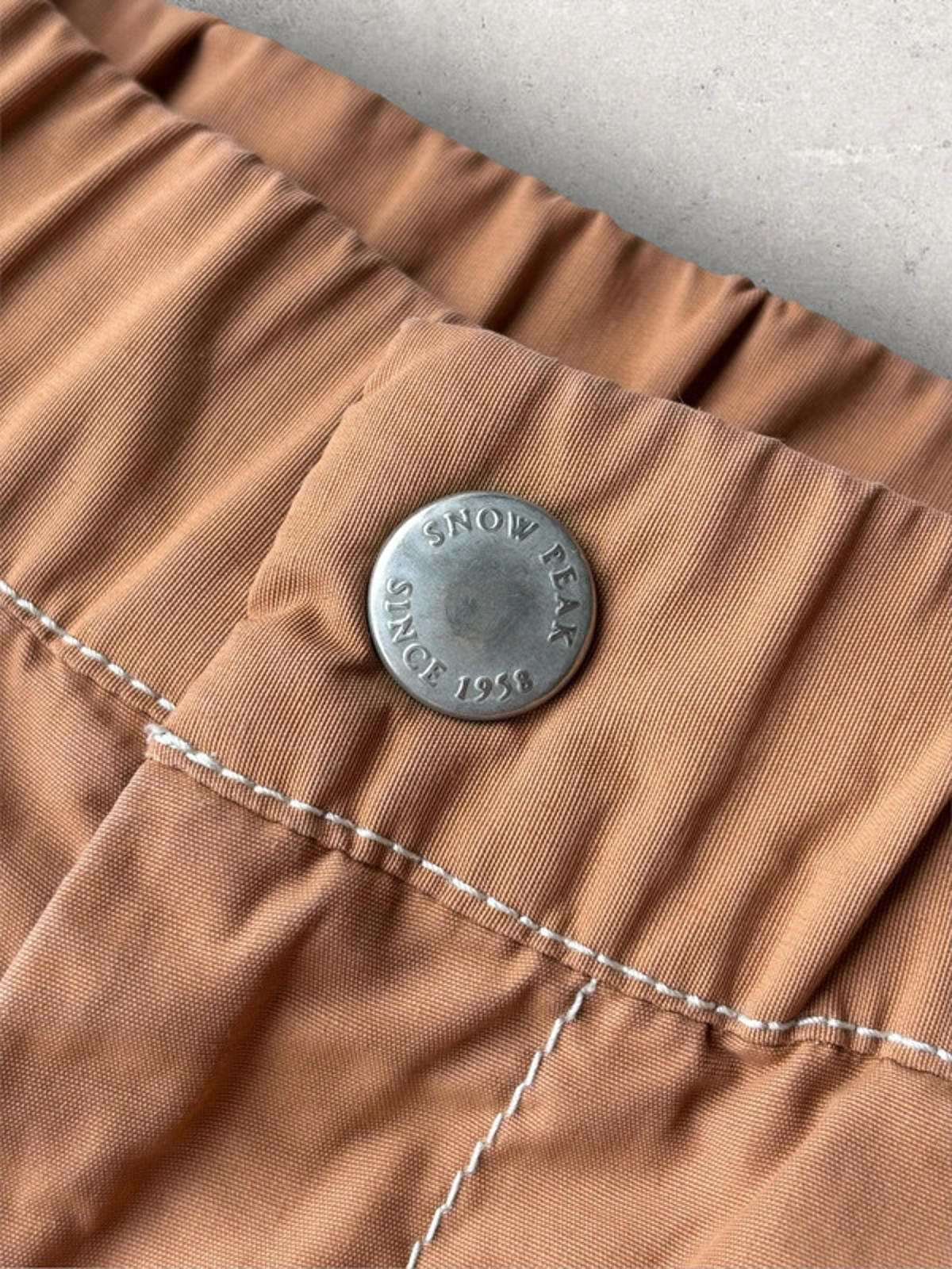 Snow Peak Mountain Cloth Shorts Brown Size M