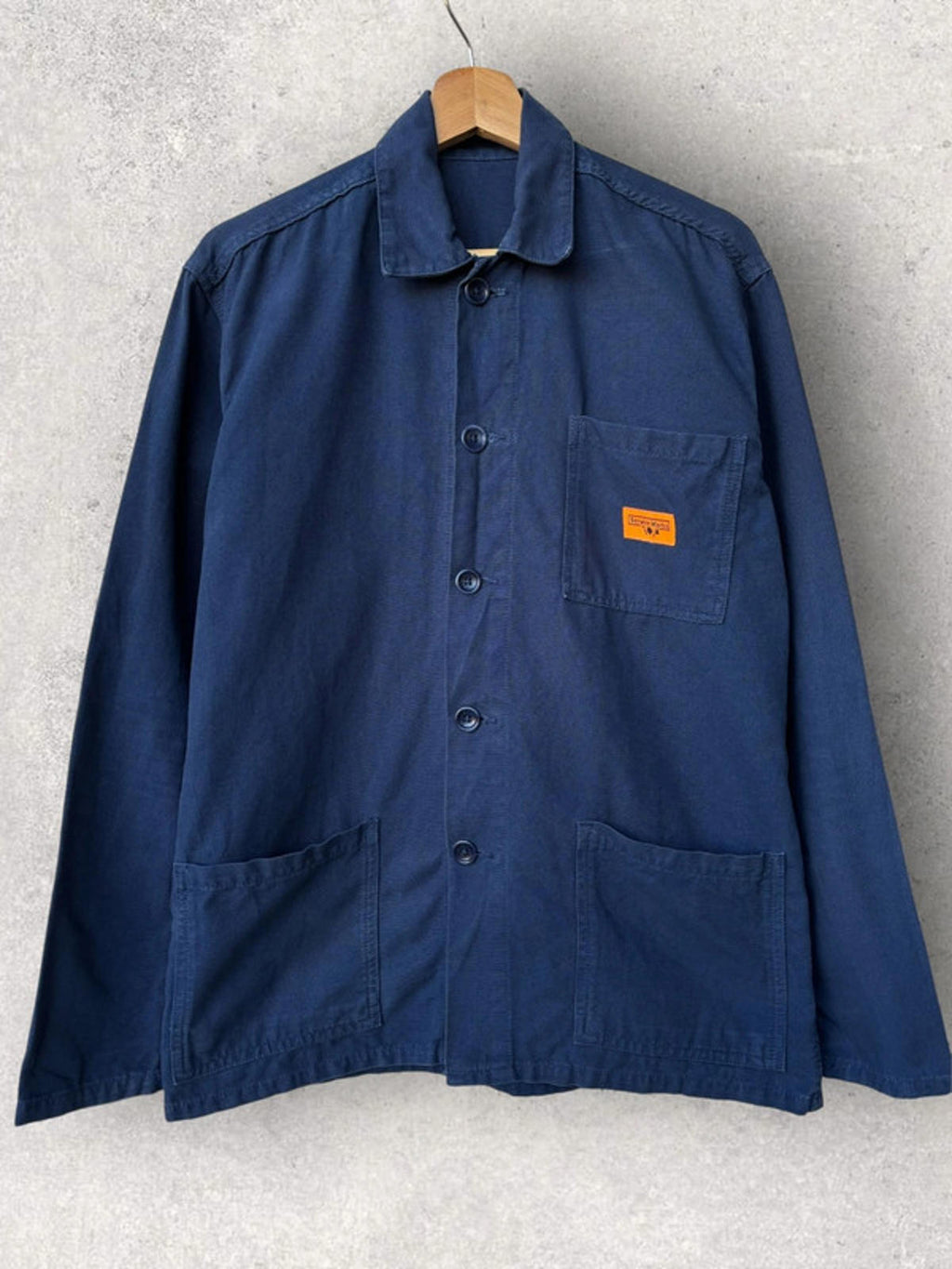 Service Works Classic Chef Overshirt Navy Size S