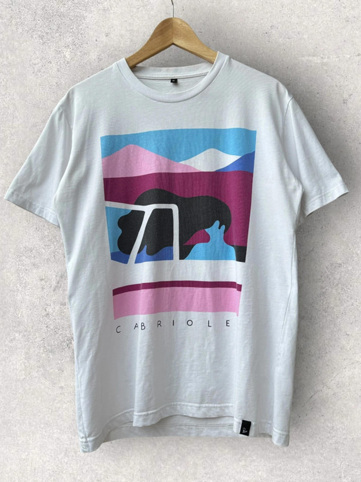 Parra Cabriolet Graphic T Shirt White Size M
