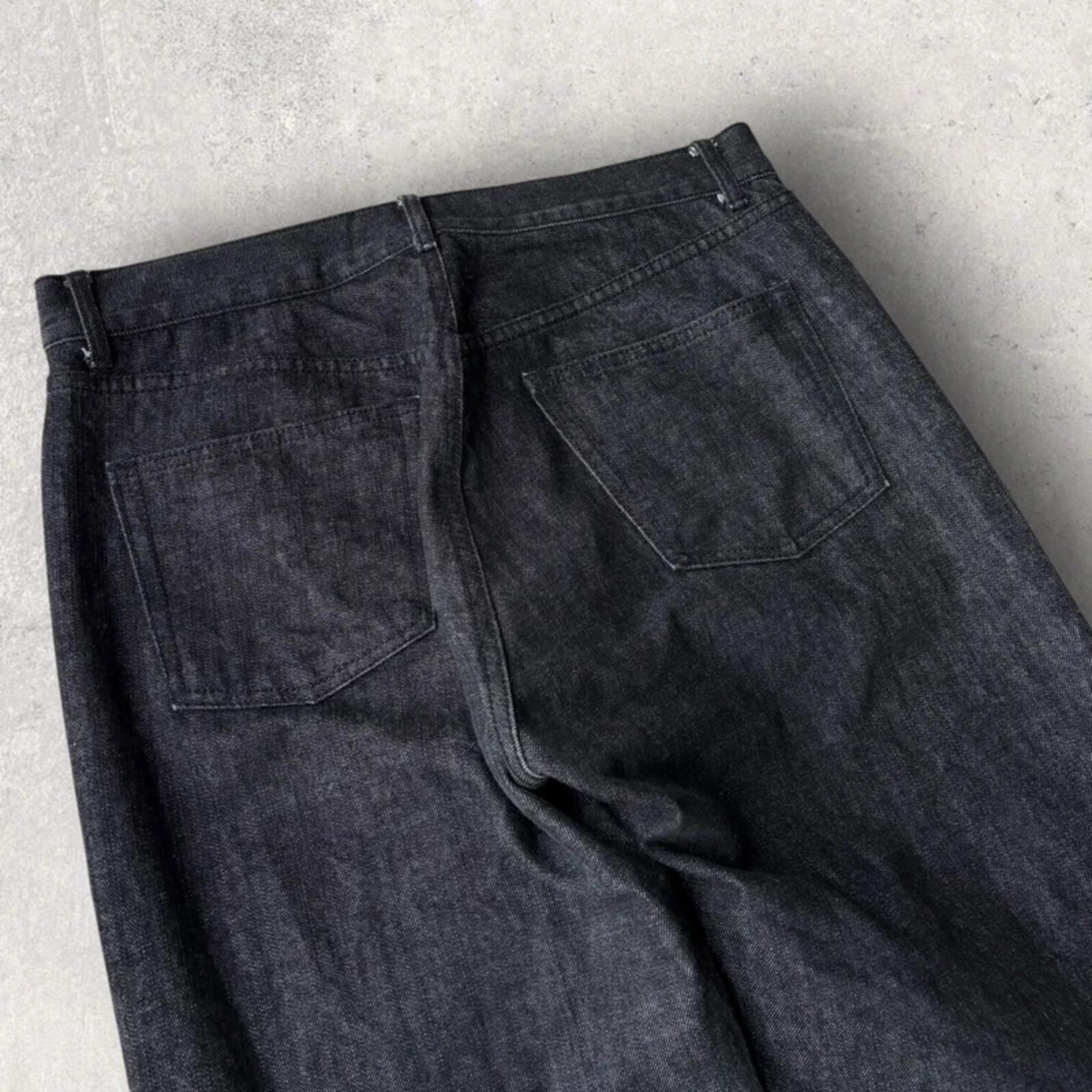 Uniform Bridge Straight Denim Jean Black W32