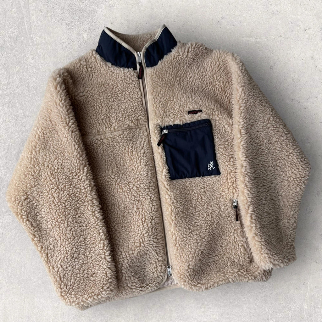 Gramicci Boa Fleece Cardigan Cream M Japan Import