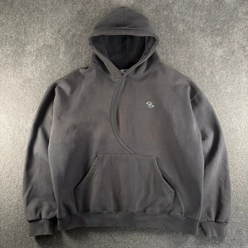 San San Gear Panel Hoodie Grey XL