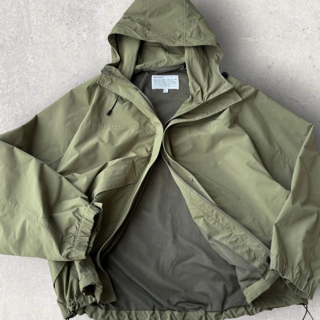 Uniform Bridge Oversized Mountain Jacket Olive L