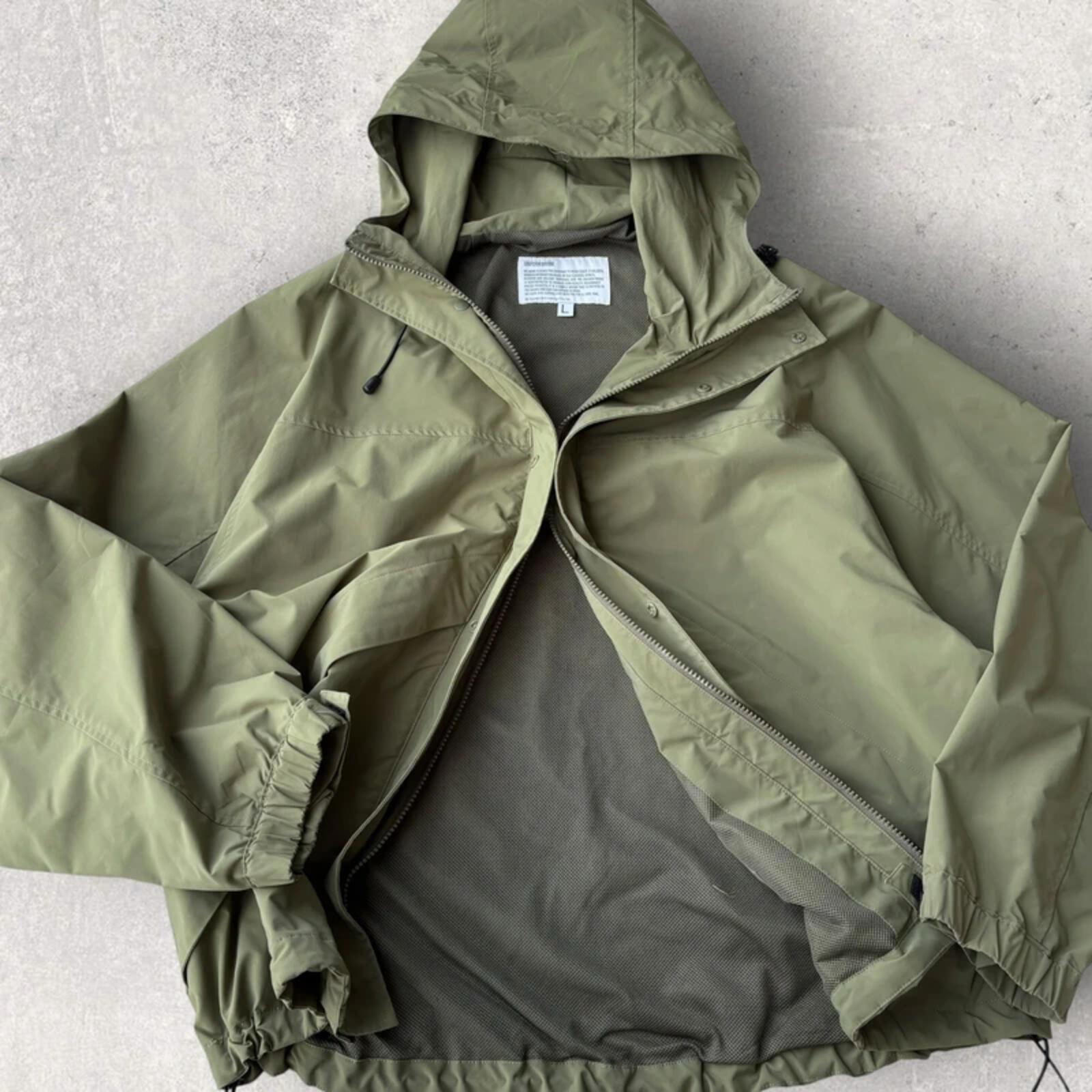 Uniform Bridge Oversized Mountain Jacket Olive L