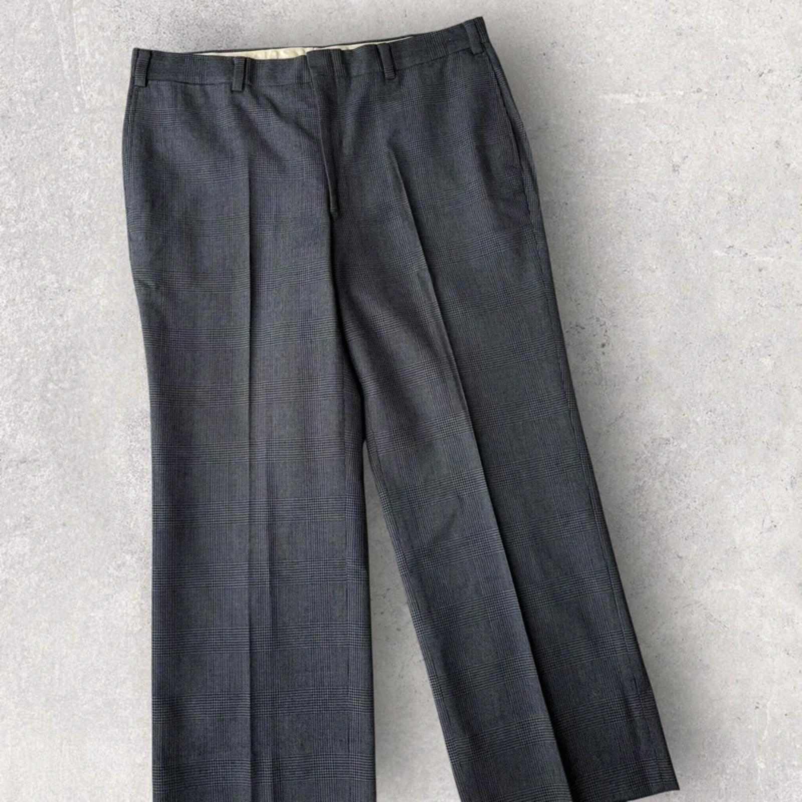 J.Press Japan Pleated Cropped Trouser Grey W33 Japan Import Tailored