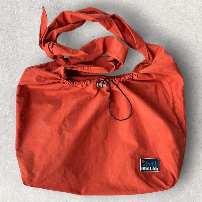 Anglan Shoulder Tie Bag Orange