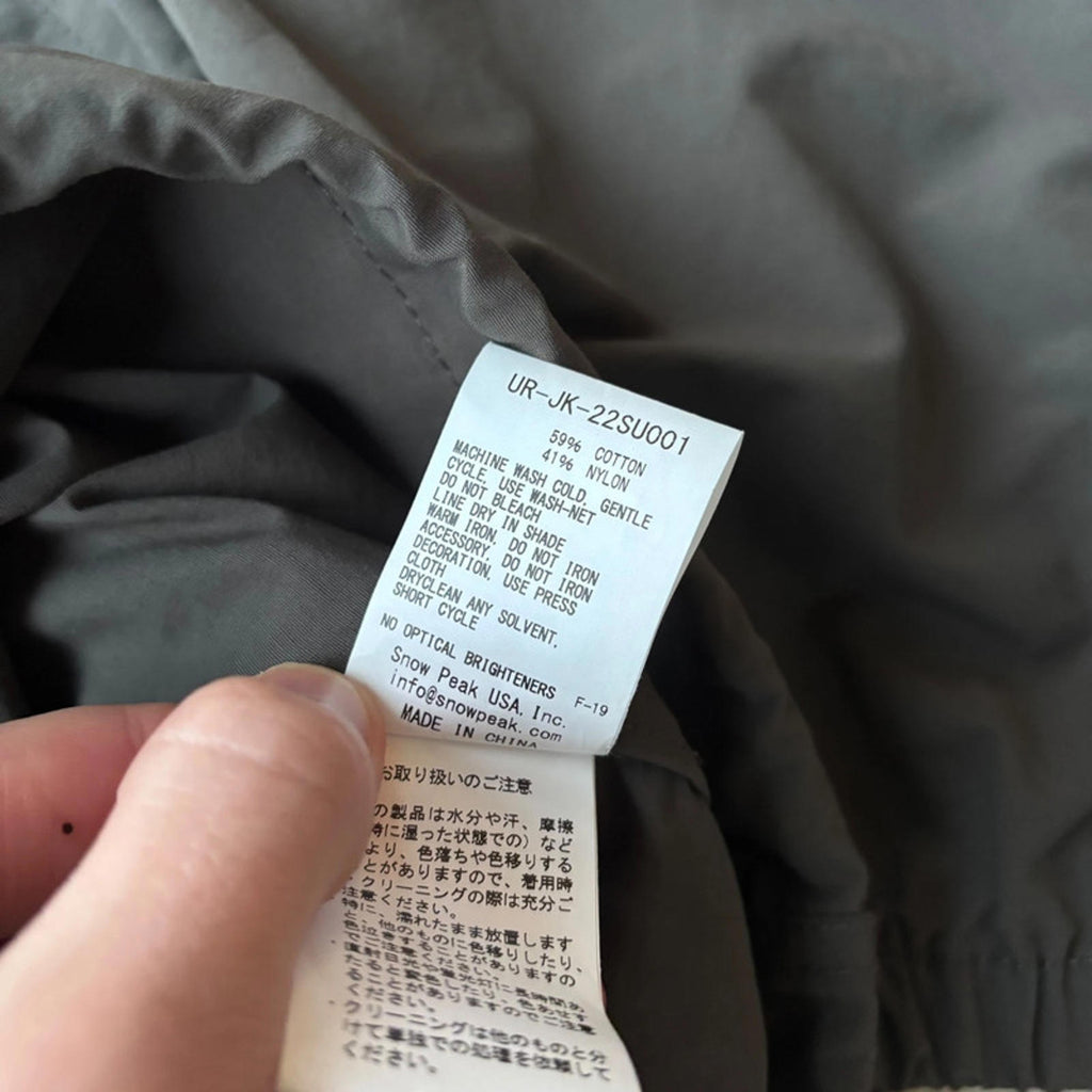 Snow Peak x Urban Research Mountain Parka Grey M - Japan import