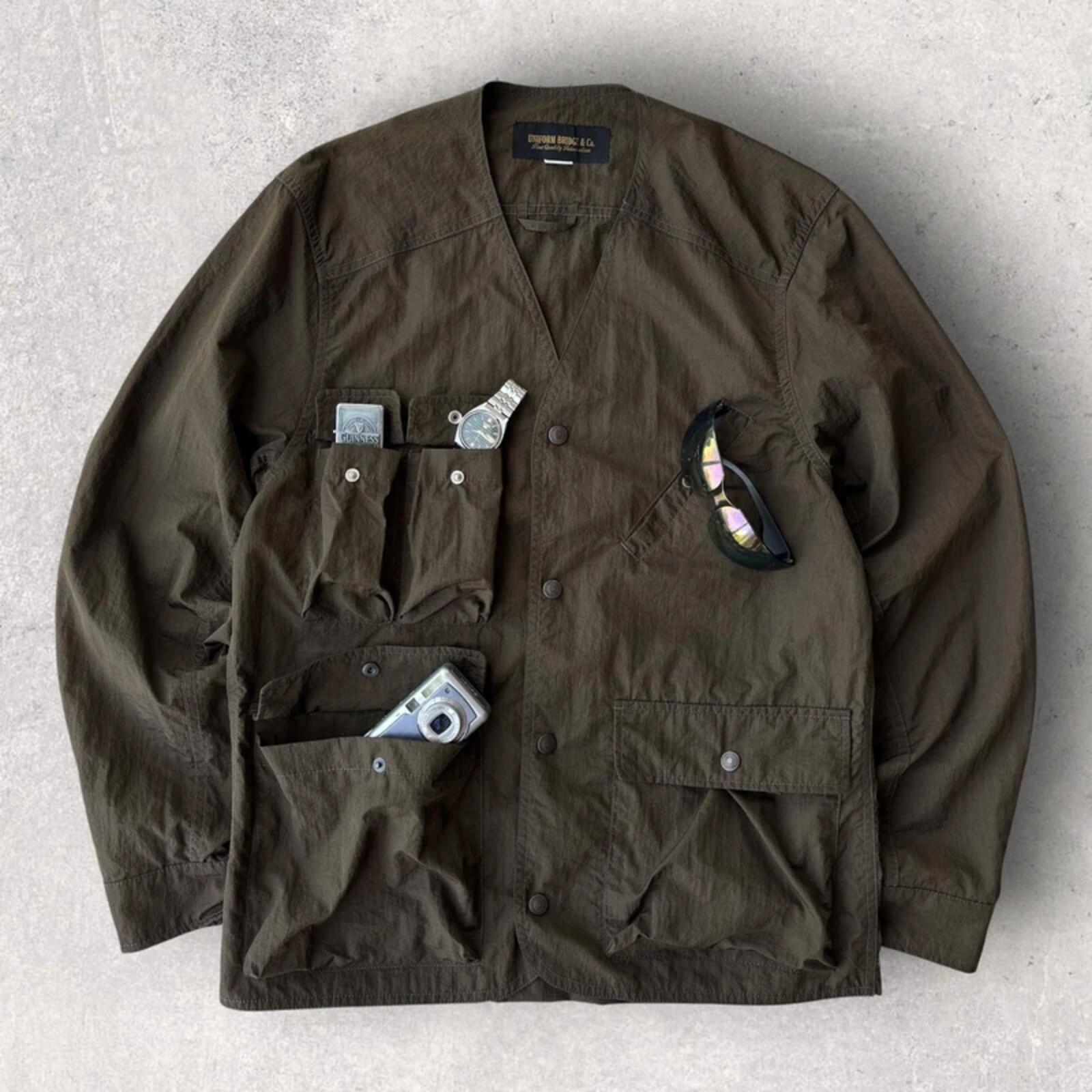 Uniform Bridge Nylon Utility Liner Brown M