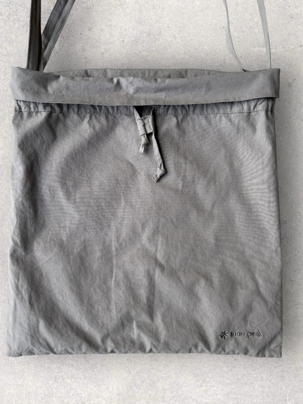 Snow Peak Shoulder Bag – Stone / Natural Beige