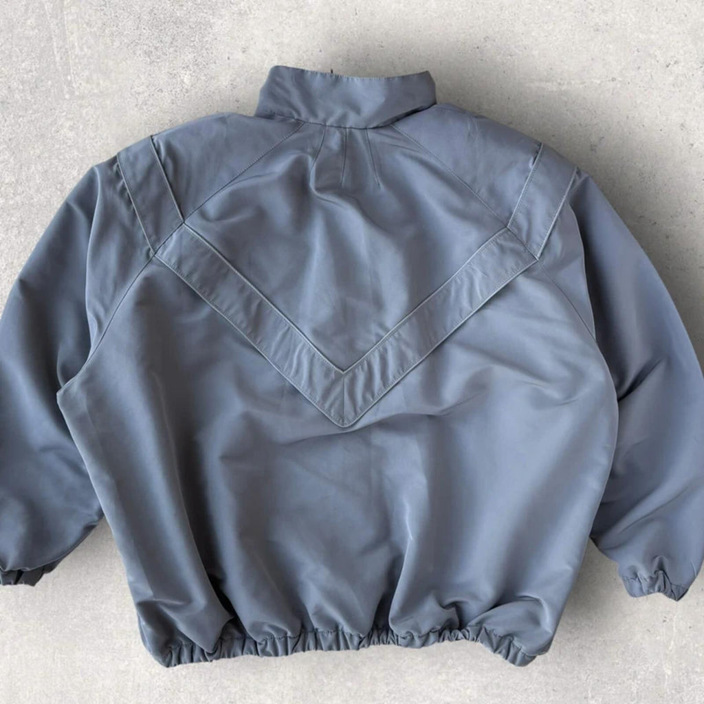Uniform Bridge Boxy Track Jacket Ash Grey M