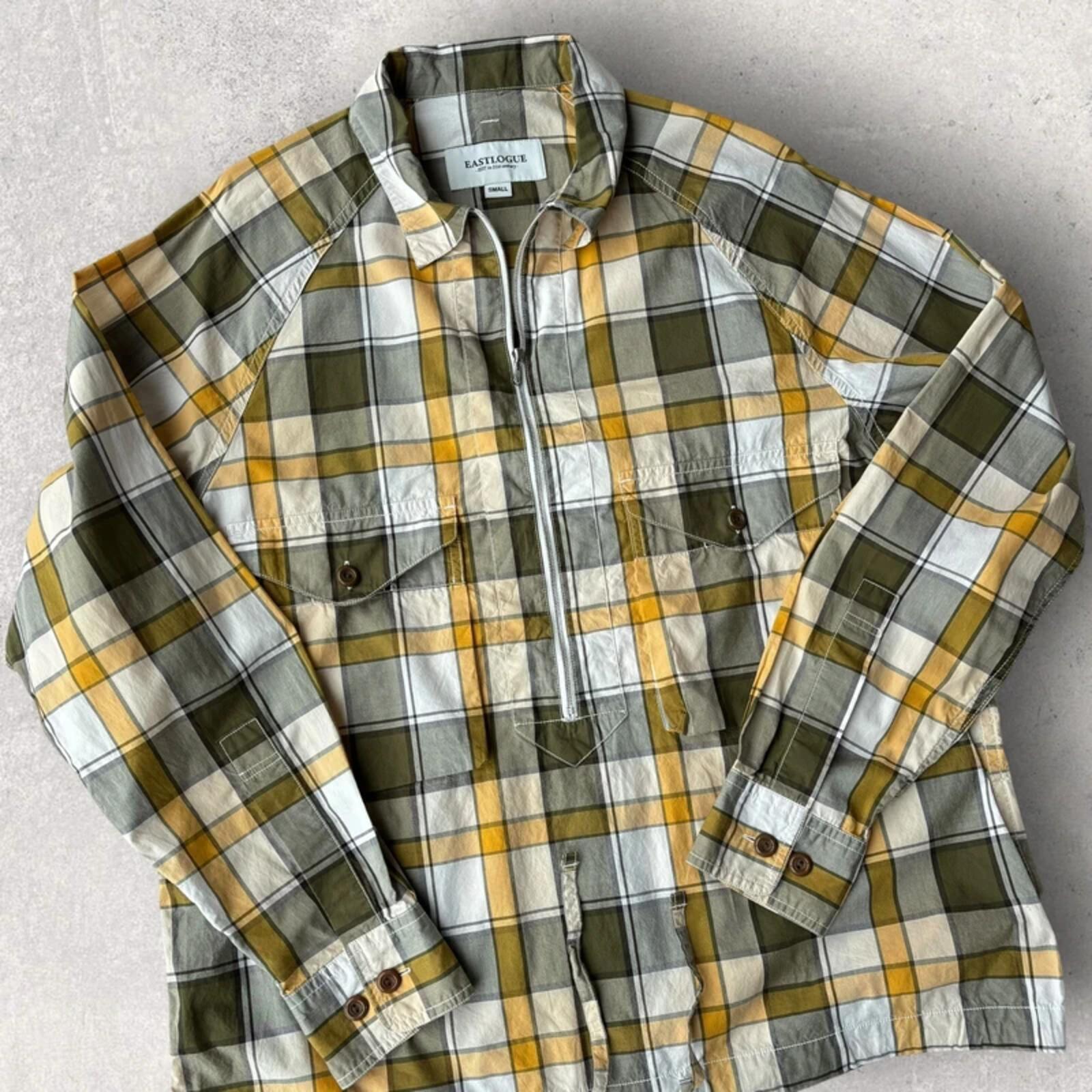 Eastlogue Check Utility Overshirt Green S