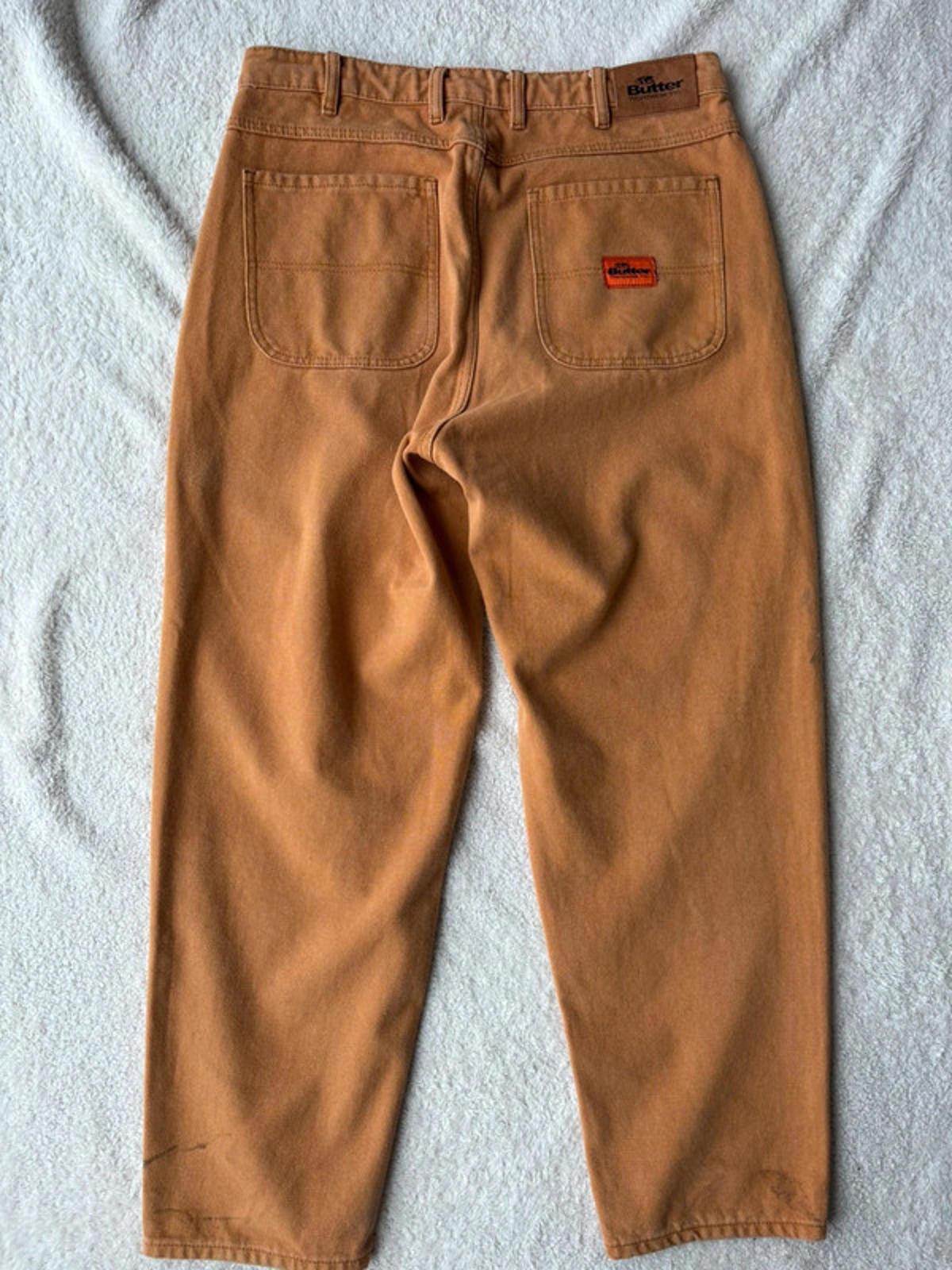 Butter Goods Baggy Santuso Denim Jeans Tan W32