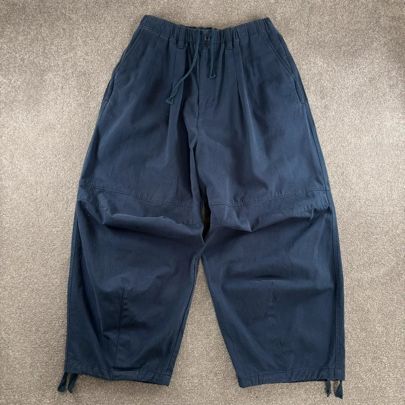 Anglan Twill Balloon Pant Navy L