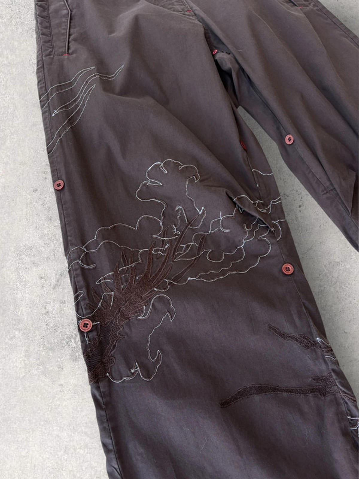 Maharishi Reflective Dragon Snopants Brown Size M