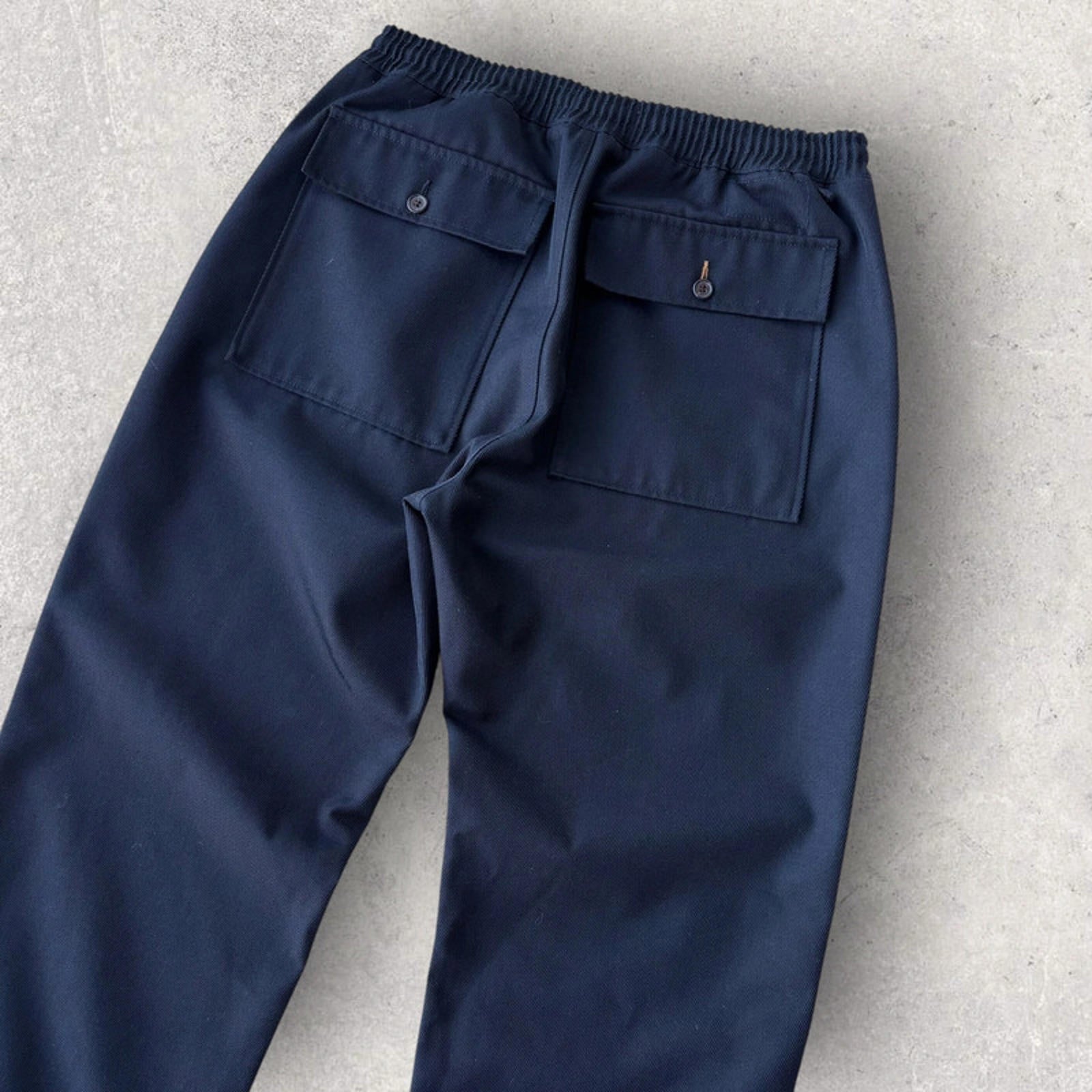 Universal Works Navy Twill Track Pants W32