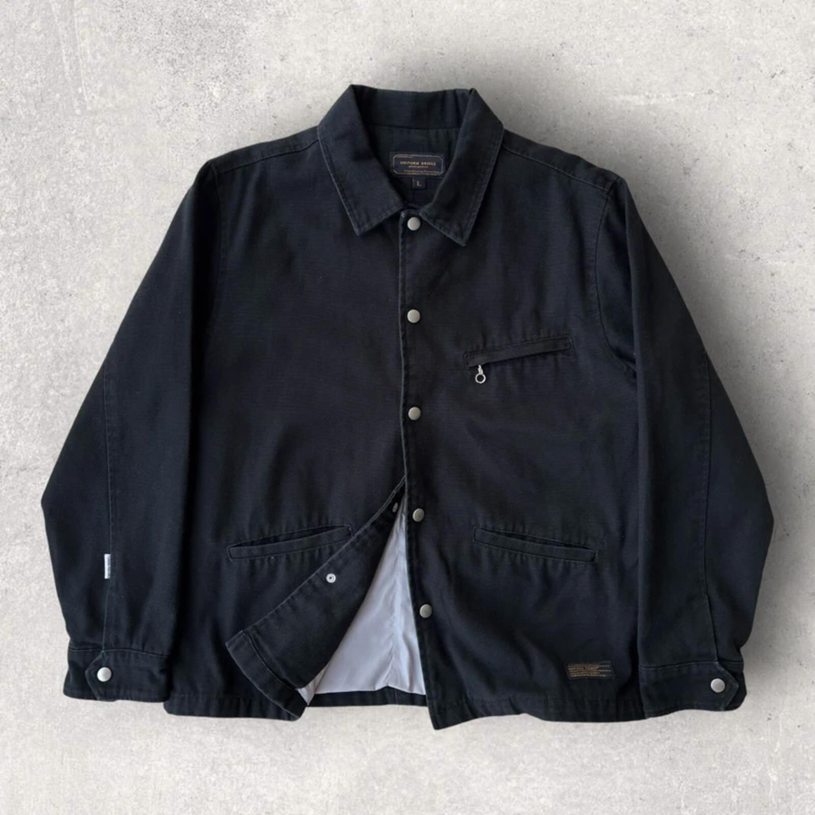 Uniform Bridge Canvas Detroit Jacket Black M