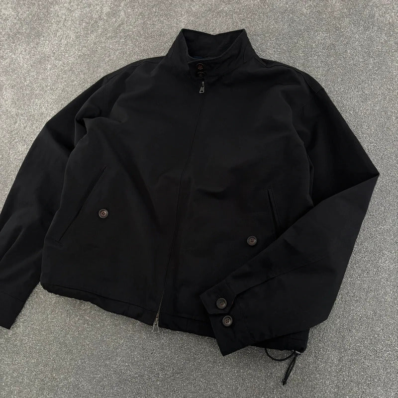 Frizmworks Buddy Cropped Harrington Black S