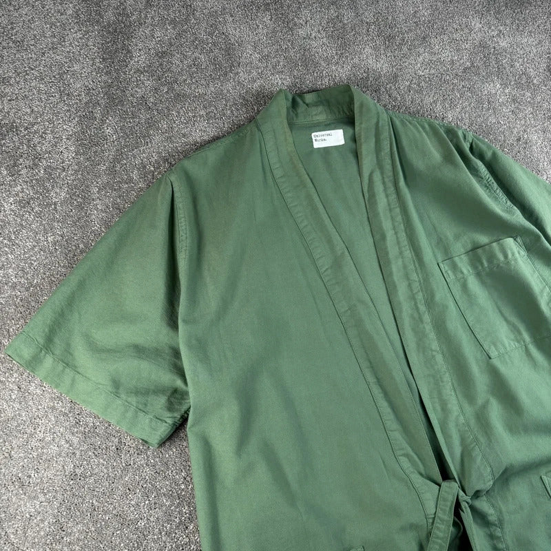 Universal Works Kyoto Work Shirt Green S