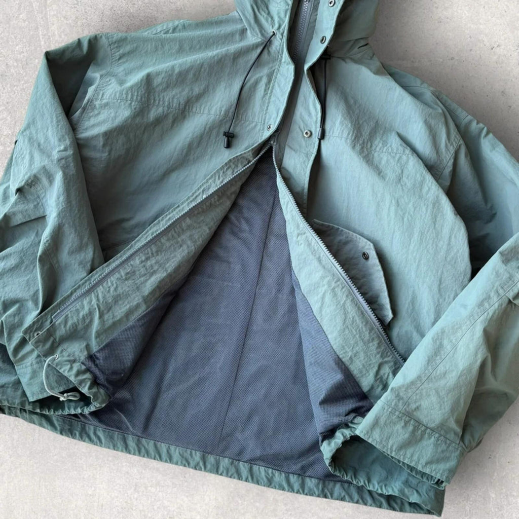 Uniform Bridge Lightweight Utility Jacket Aqua L