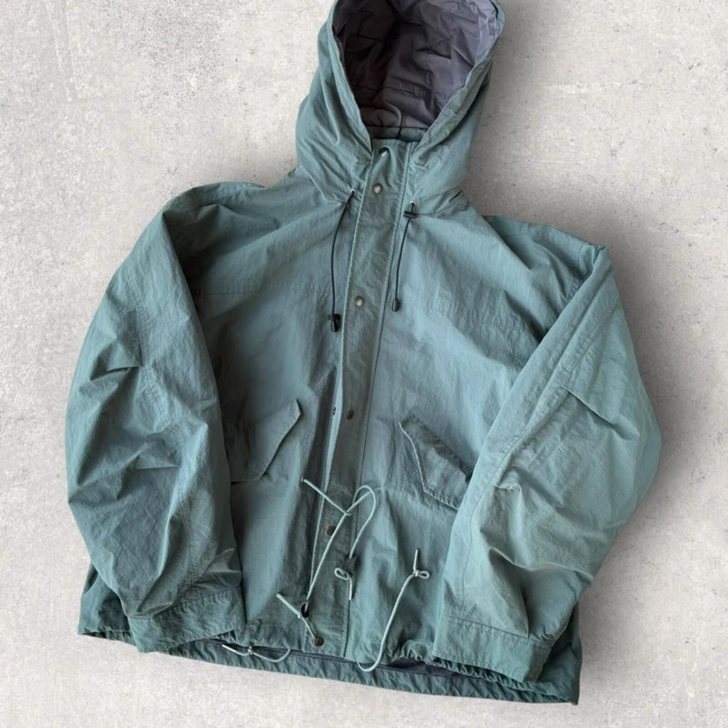 Uniform Bridge Lightweight Utility Jacket Aqua L