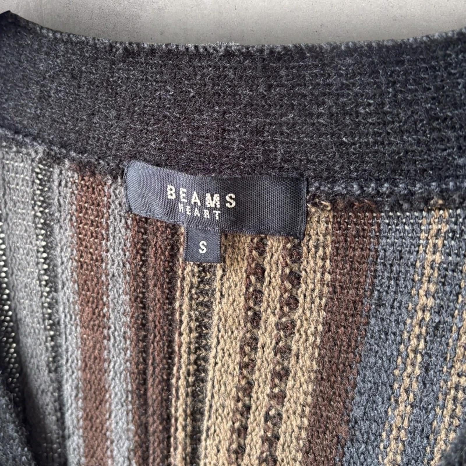 Beams Knit Cardigan Navy S Japan import