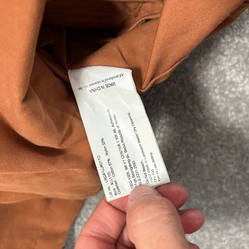 Uniform Bridge Cropped Field Jacket Brick XL