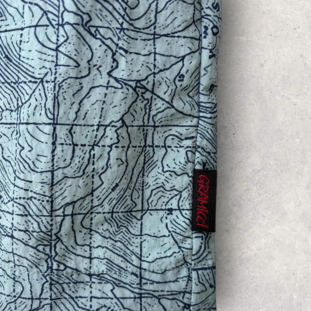 Gramicci Yosemite Camp Shirt Blue Size M