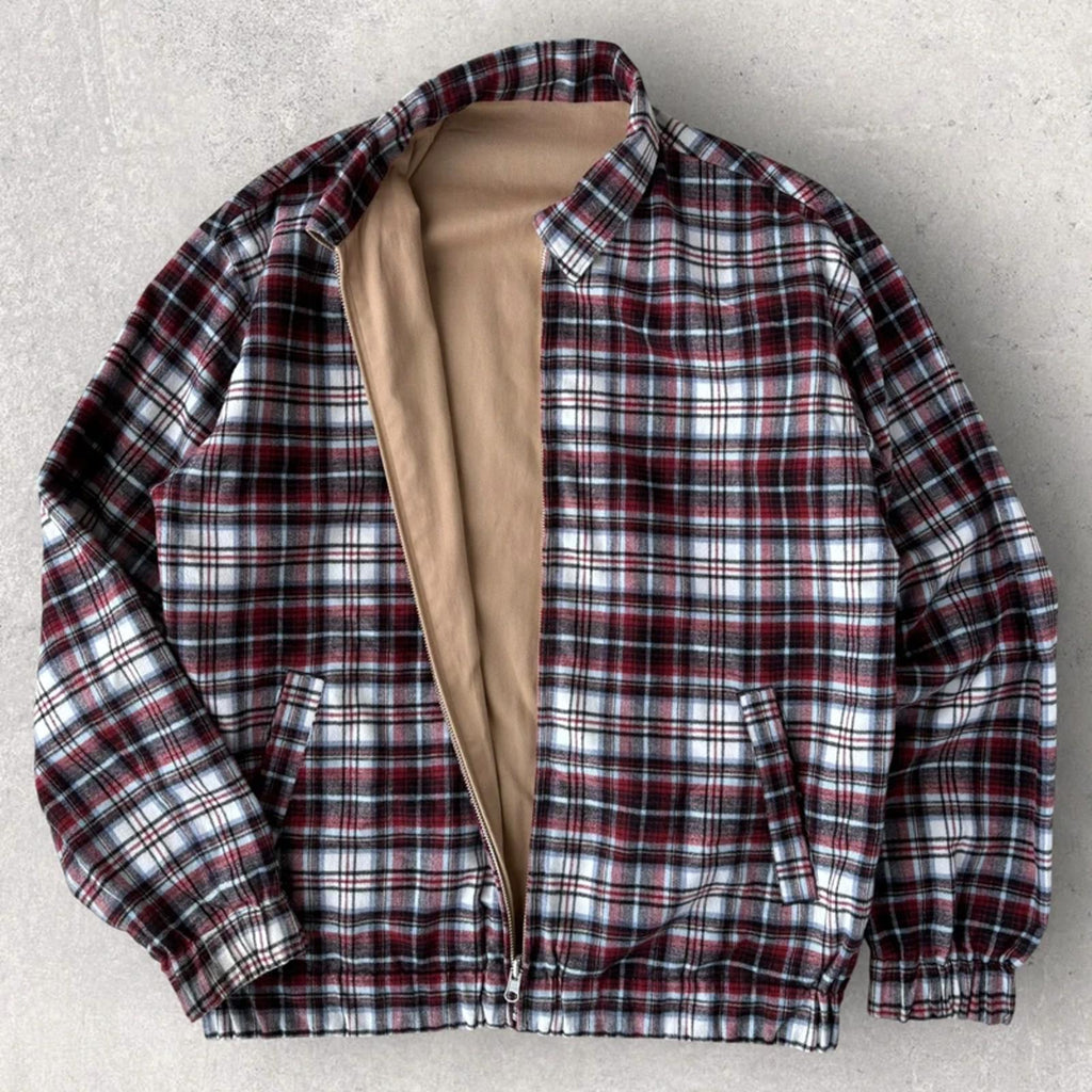 Pendleton Reversible Check Harrington Jacket Beige L Japan Import