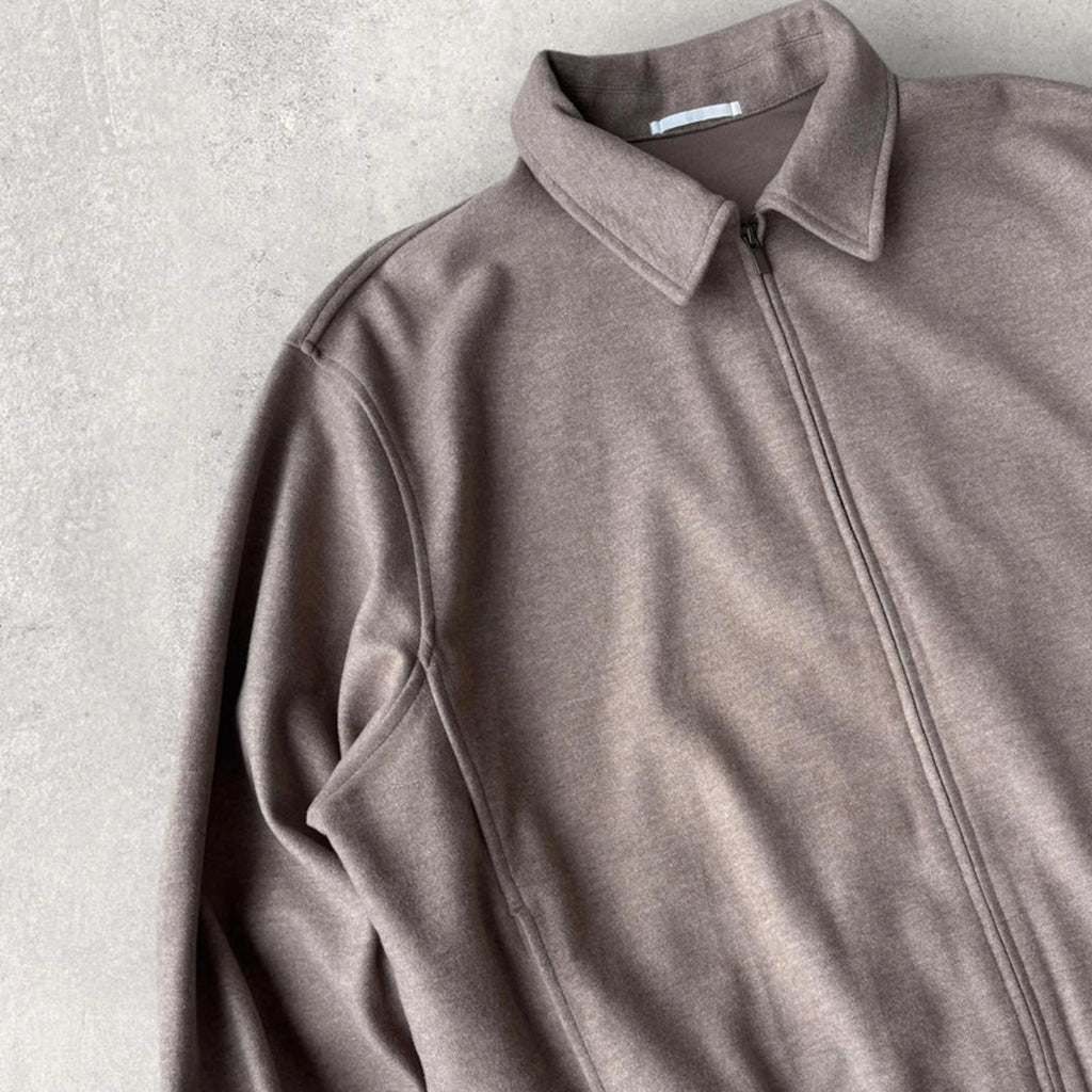 Uniqlo Wool Harrington Jacket Beige Size XL