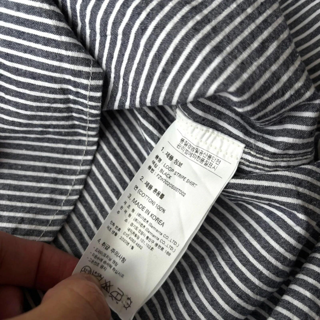 Frizmworks Loop Stripe Shirt Blue M