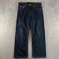 Uniform Bridge Raw Denim Straight Jean Indigo M