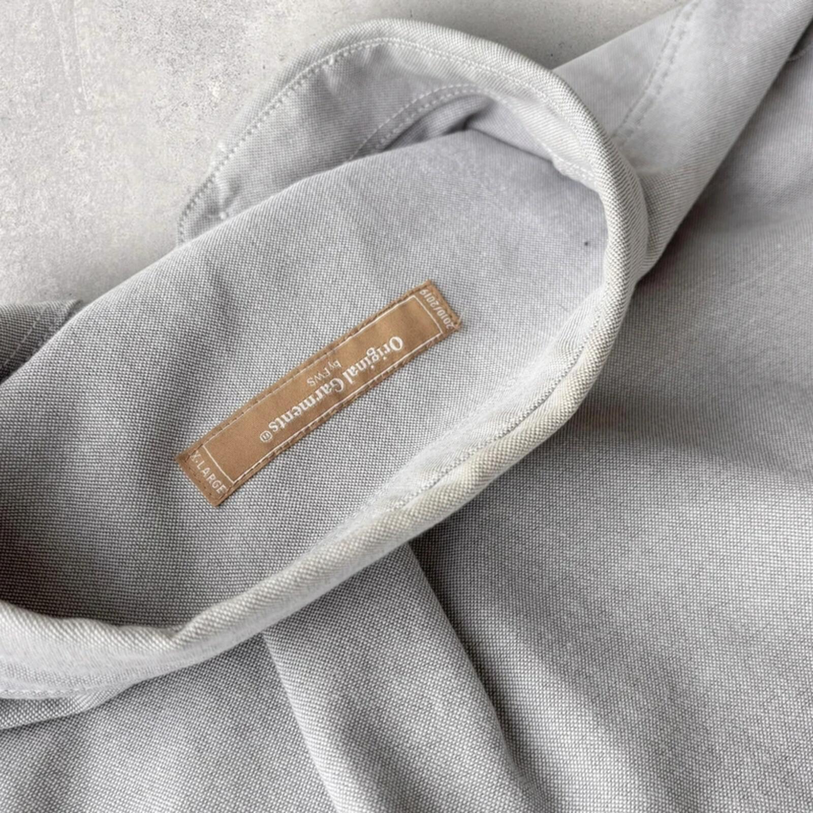 Frizmworks Oversized Oxford Shirt Grey XL