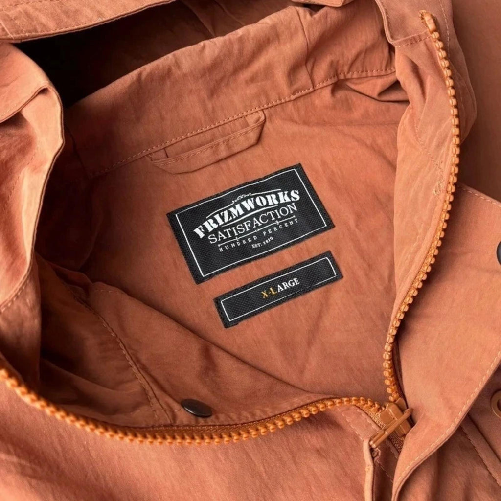 BNWT Frizmworks CN Utility Wind Parka Brick XL