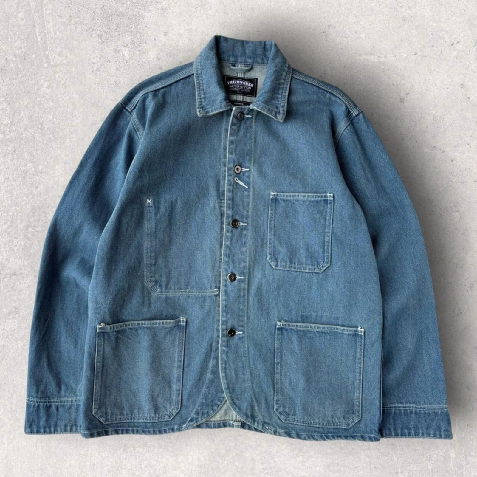 Frizmworks Denim Chore Jacket Blue M