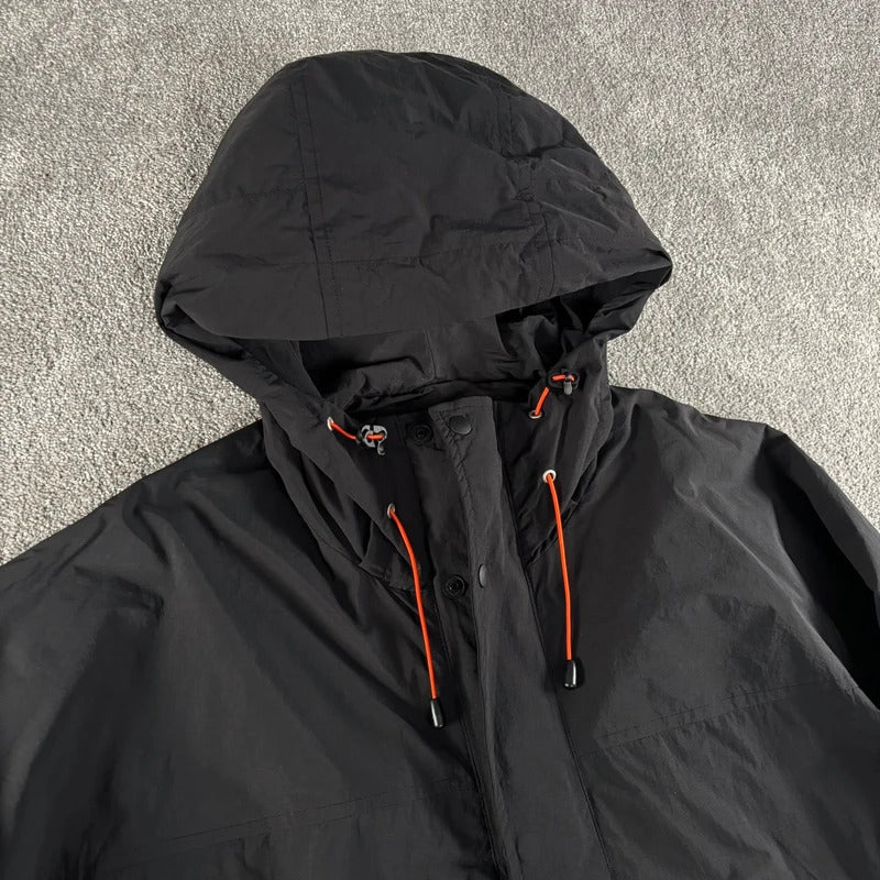 Uniform Bridge Technical Windbreaker Black M
