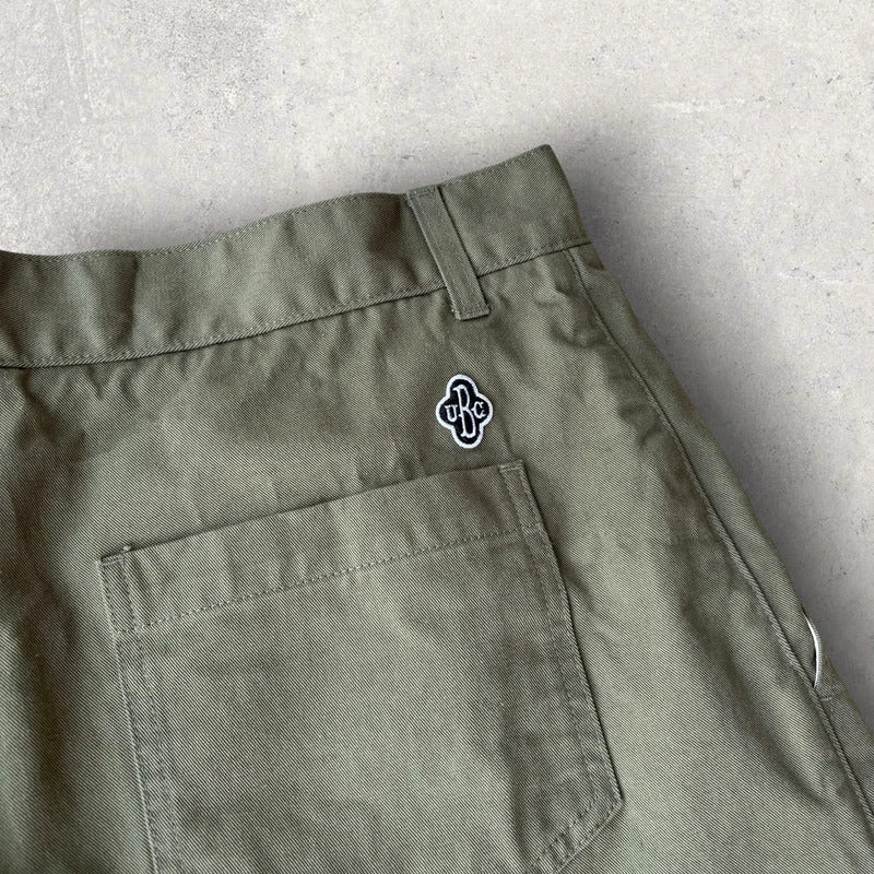 Uniform Bridge Baggy Bermuda Short Olive W36