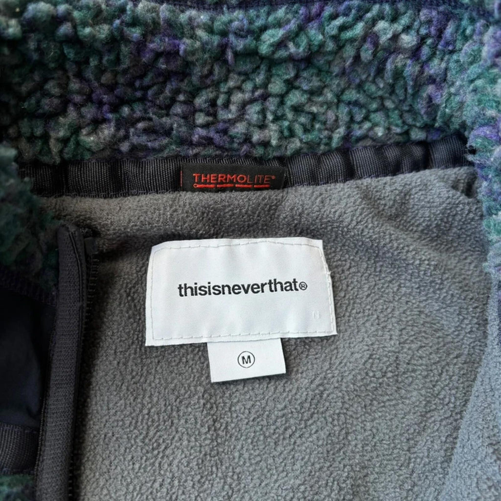 Thisisneverthat SP Sherpa Fleece Green M