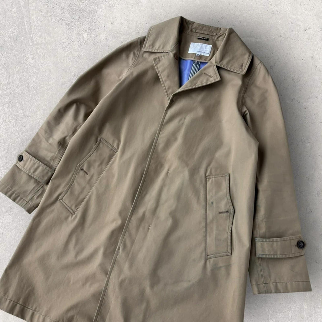 Nanamica Gore-Tex Overcoat Beige S Japan Techwear