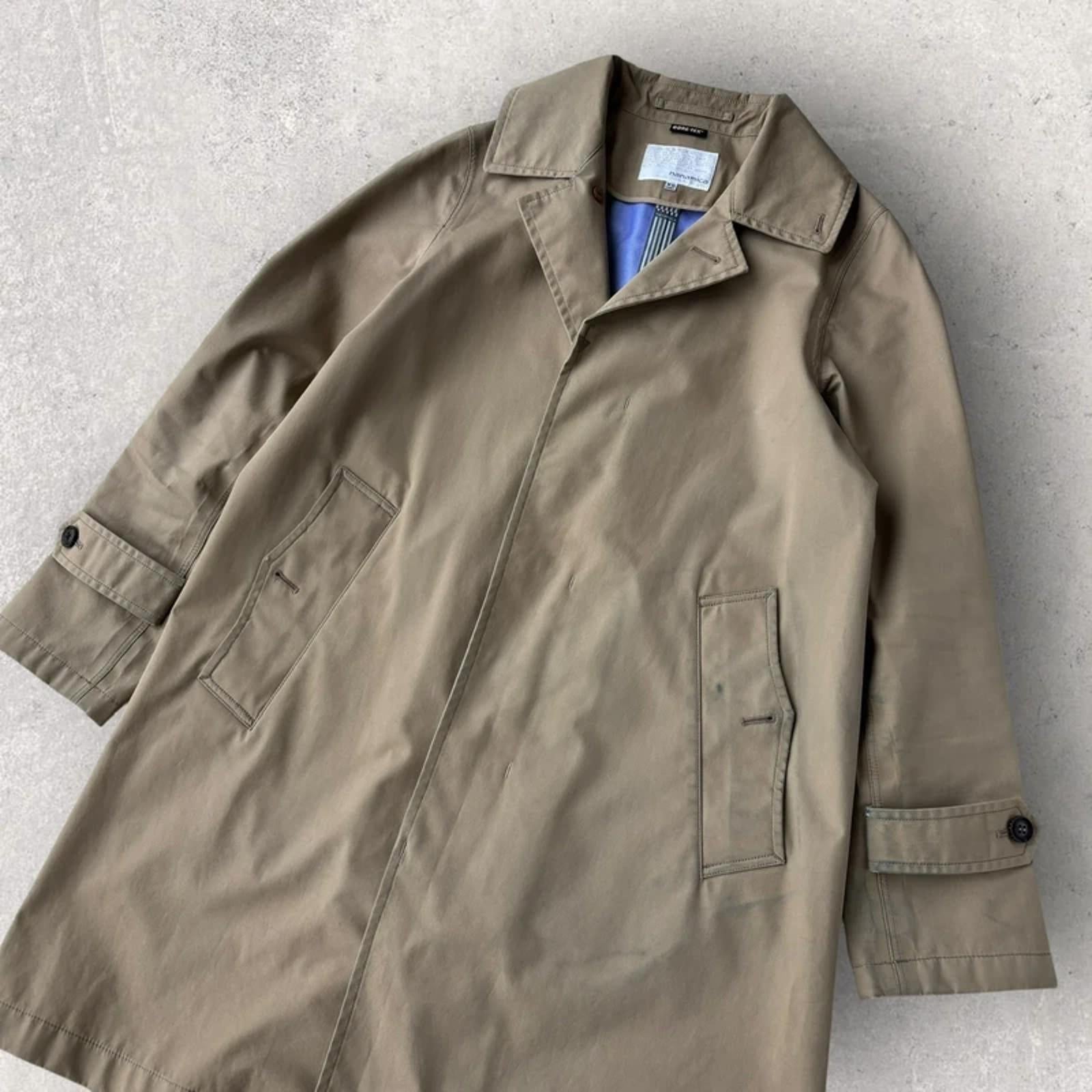 Nanamica Gore-Tex Overcoat Beige S Japan Techwear
