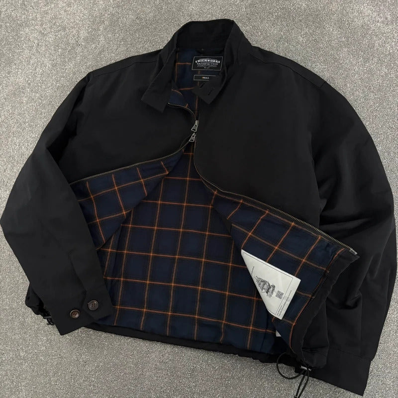 Frizmworks Buddy Cropped Harrington Black S