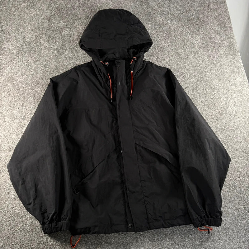 Uniform Bridge Technical Windbreaker Black M