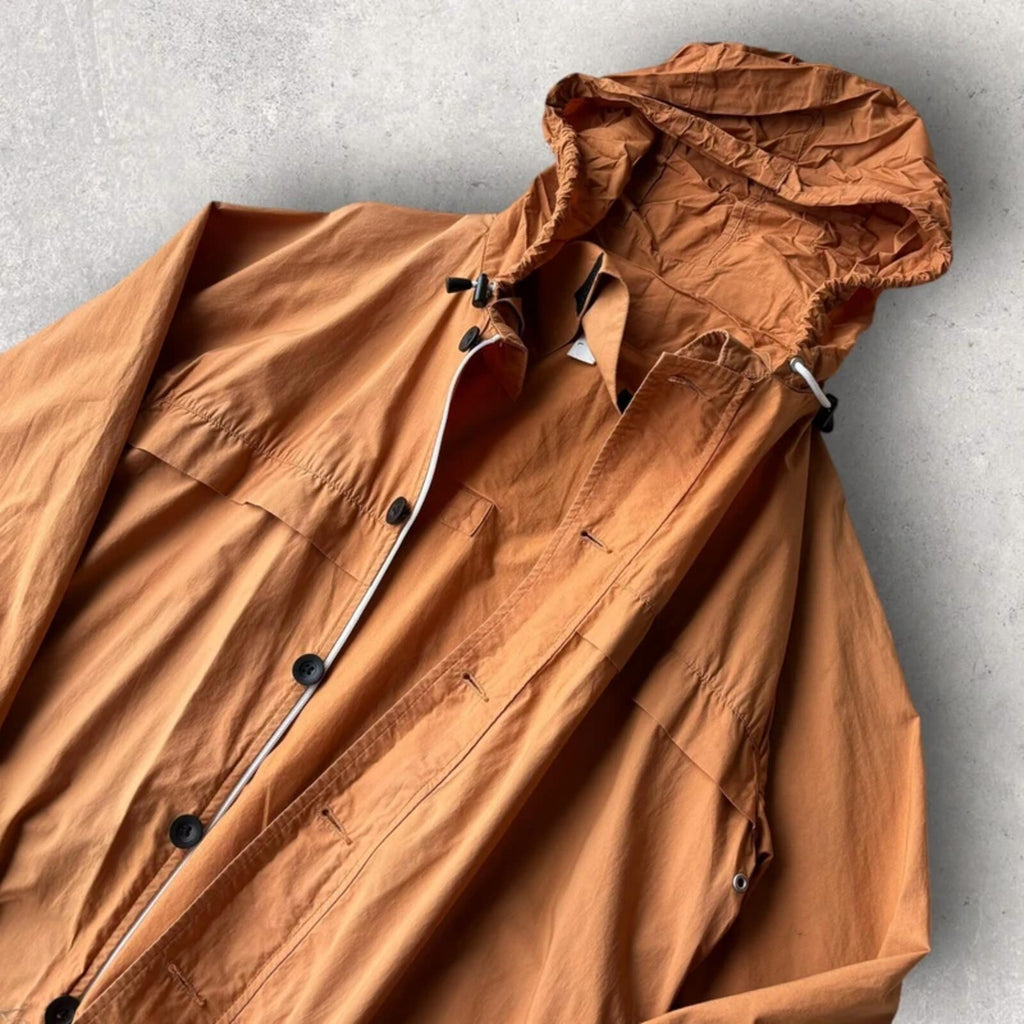 MHL Light Cotton Utility Windbreaker Rust M