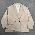 Uniform Bridge Oversized Blazer Beige L