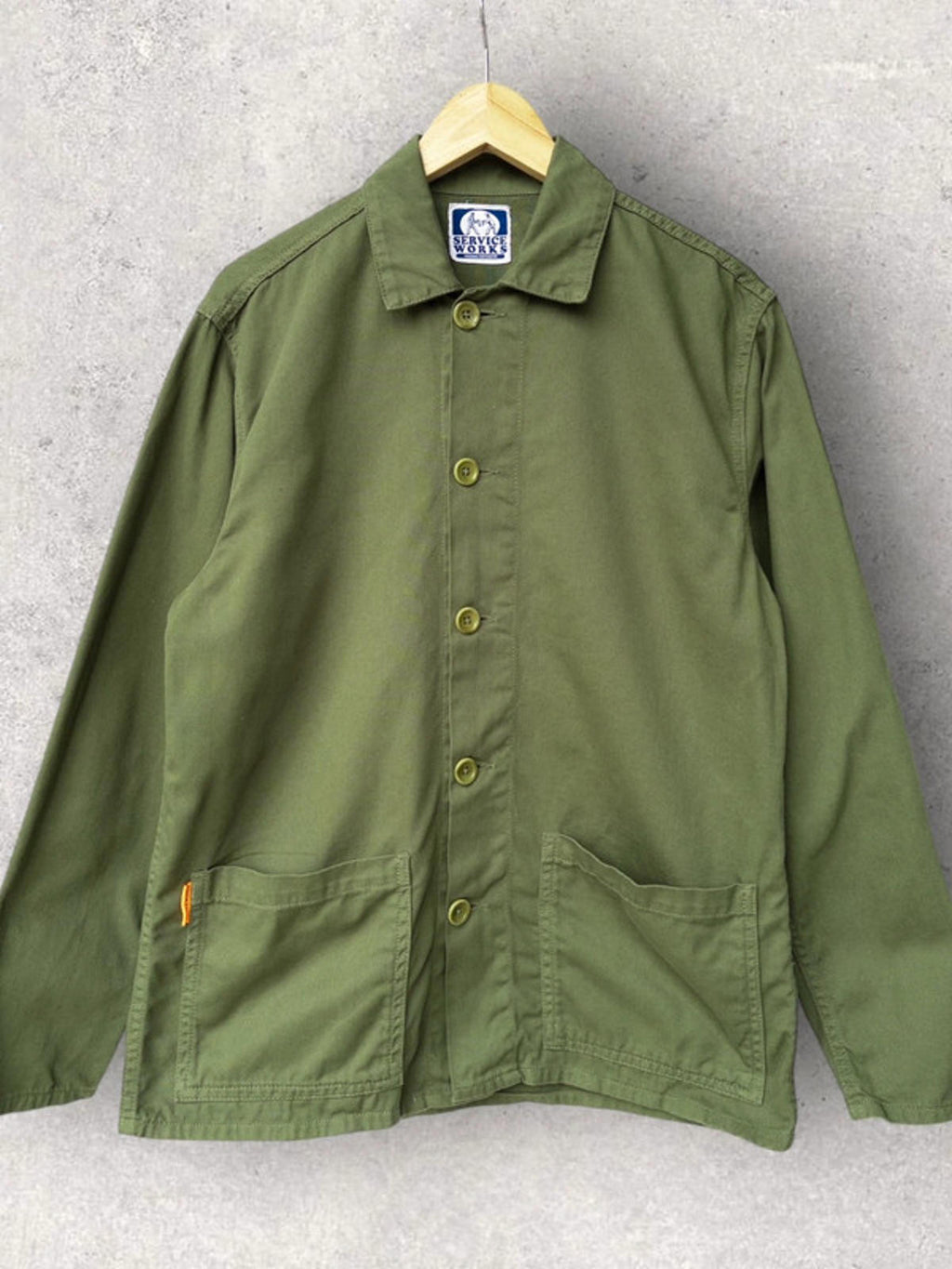 Service Works Trade Overshirt Olive Size XS