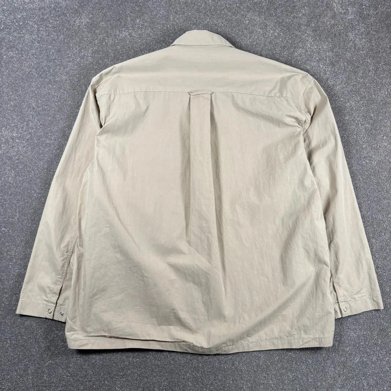 Frizmworks Full Zip Overshirt Beige M